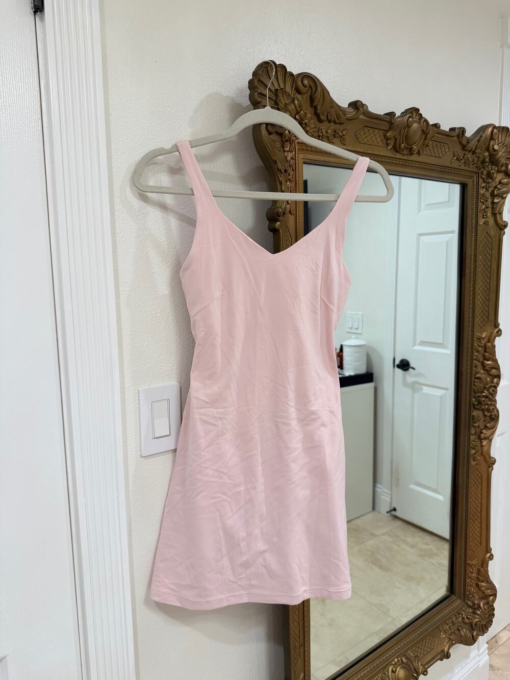 Lululemon Align Dress Women’s 6 Pink Multicolor Nylon Blend Sportswear